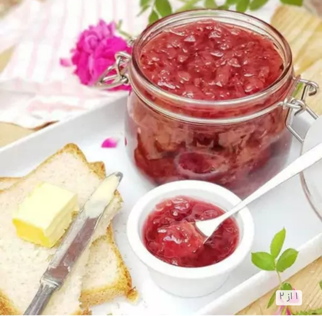 خرید مربای گل سرخ